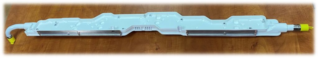 Pieza fabricada por FUYMA perteneciente al montaje Hummer eléctrico de General Motors.