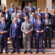 Los consejeros Sanz y Paradela en la presentación de la memoria anual de AGI