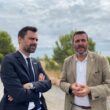 El conseller Torrent acompañado del alcalde del municipio Fran Morancho