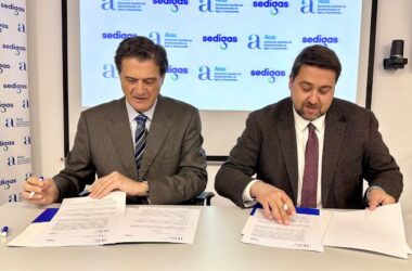 Pascual Fernández (AEAS) y Joan Batalla (Sedigas)