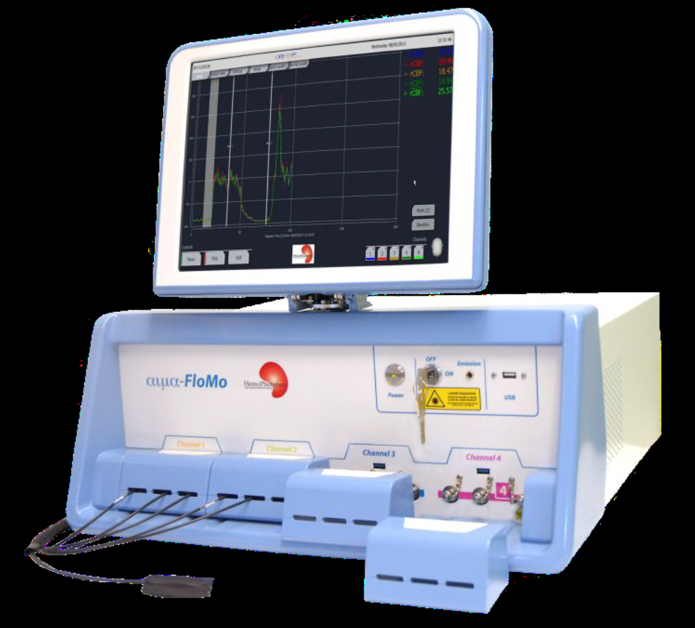 Dispositivo de diagnóstico comercializado por Hemophotonics