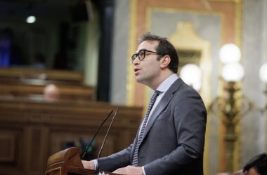 Carlos Cuerpo, vicepresidente primero del Gobierno y ministro de Economía, Comercio y Empresa. Firma: Congreso de los Diputados