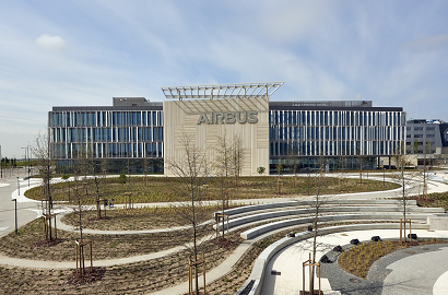 Campus Futura, el centro de Airbus defensa y espacio en Getafe (Madrid), es el tercer mayor complejo industrial de la multinacional, por detrás de Toulouse (Francia) y Hamburgo (Alemania). Firma: Airbus