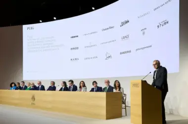 Marc Puig, presidente ejecutivo de Puig Brands, durante la Junta General de Accionistas de la compañía en 2025. Firma: Puig