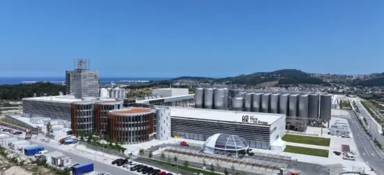 Fábrica de Hijos de Rivera en Morás (A Coruña). Firma: Corporación Hijos de Rivera