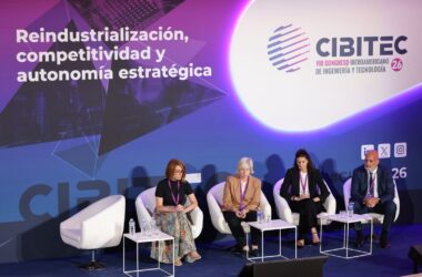 Mesa redonda ‘Las tecnologías nucleares, presente y futuro’ en Cibitec26. Firma: industry Talks