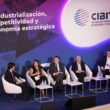 Mesa redonda sobre 'Gestión del talento' en Cibitec26. desde la izda. el moderador, Ignacio Azaña, estudiante del Máster en Ingeniería Industrial de la Escuela Técnica Superior de Ingenieros Industriales (Etsii)-Universidad Politécnica de Madrid (UPM); Pilar Blázquez, 'talent & culture manager' de Ayesa Engineering; Óscar Leyenda, director de ¡operations people development' de Técnicas Reunidas; Juan Luis Castillo, director de estrategia, desarrollo y estudios de Aqualia; José Sáenz, responsable de talento y formación de Iberdrola; y Raúl Herrero, 'partner' en Boyden y presidente de la Comisión de Desarrollo del Talento del Colegio Oficial de Ingenieros Industriales de Madrid (Coiim). Frima: Industry Talks