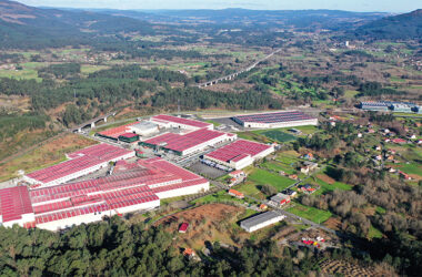 Sede central del Grupo Cortizo en Padrón (A Coruña). Firma: Cortizo