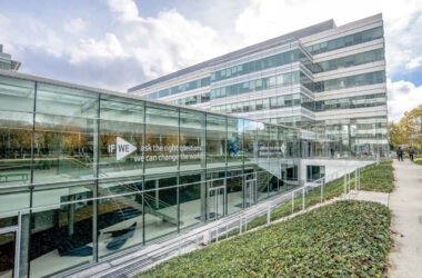Campus de Paris de Dassault Systèmes, su sede central corporativa. Firma: Dassault Systèmes